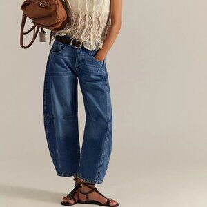 We The Free CRVY Venus Barrel Jeans Short